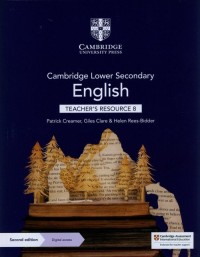Cambridge Lower Secondary English - okładka podręcznika