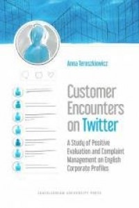 Customer Encounters on Twitter - okładka książki