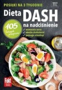 Dieta DASH na nadciśnienie - okładka książki