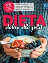 Dieta, dobra dla jelit 105 przepisów - okładka książki