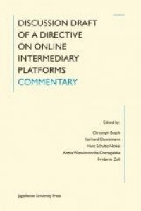 Discussion Draft of a Directive - okładka książki