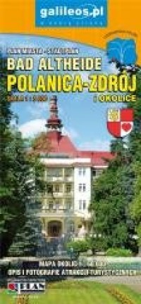 Mapa turystyczna - Polanica-Zdrój - okładka książki