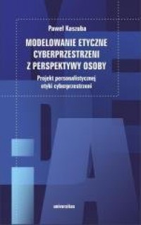 Modelowanie etyczne cyberprzestrzeni - okładka książki