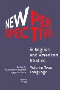 New Perspectives in English and - okładka książki