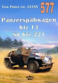 Nr 577 Panzerspahwagen Kfz 13 Sd - okładka książki