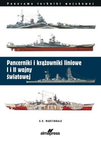 Pancerniki i krążowniki liniowe - okładka książki