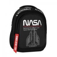 Plecak młodzieżowy NASA czarny - zdjęcie produktu