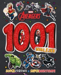 1001 naklejek. Marvel Avengers - okładka książki