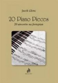 20 Piano Pieces - okładka książki