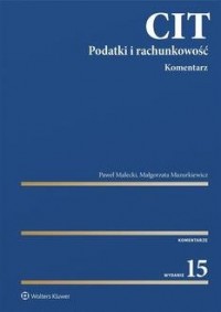 CIT Komentarz Podatki i rachunkowość - okładka książki