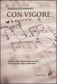 Con vigore Koncert dla ośmiu wykonawców - okładka książki