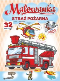 Malowanka - Straż pożarna - okładka książki