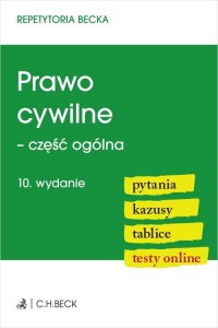 Prawo cywilne - część ogólna. Pytania. - okładka książki