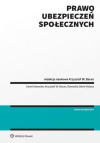 Prawo ubezpieczeń społecznych - okładka książki