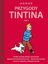 Przygody Tintina. Tom 4 - okładka książki