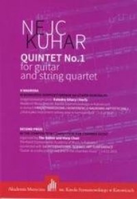 Quintet No. 1 for guitar and string - okładka książki