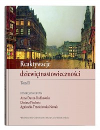 Reaktywacje dziewiętnastowieczności - okładka książki