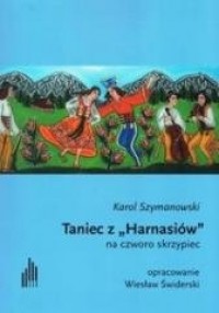 Taniec z  Harnasiów  na czworo - okładka książki