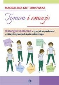 Tymon i emocje historyjki społeczne - okładka książki
