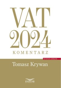 VAT 2024. Komentarz - okładka książki