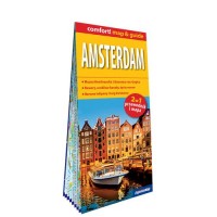 Amsterdam laminowany map&guide - okładka książki