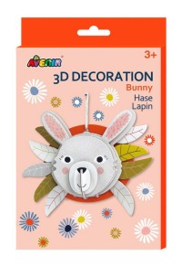 Avenir 3D dekoracje królik - zdjęcie zabawki, gry