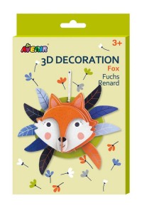 Avenir 3D dekoracje lis - zdjęcie zabawki, gry