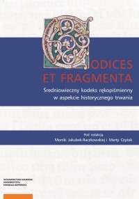 Codices et Fragmenta. Średniowieczny - okładka książki