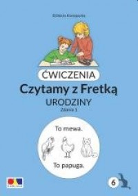 Ćwiczenia. Czytamy z Fretką cz. - okładka książki