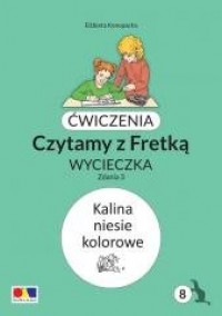 Ćwiczenia. Czytamy z Fretką cz. - okładka książki