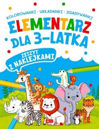 Elementarz dla 3-latka - okładka książki