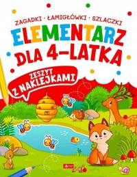 Elementarz dla 4-latka - okładka książki