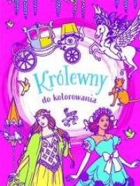 Królewny do kolorowania - okładka książki