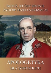 Papież który bronił Żydów przed - okładka książki