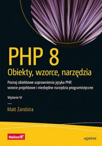 PHP 8. Obiekty, wzorce, narzędzia - okładka książki