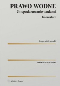 Prawo wodne Gospodarowanie wodami - okładka książki