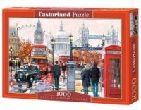 Puzzle 1000 London Collage CASTOR - zdjęcie zabawki, gry