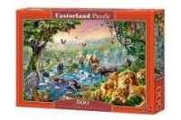 Puzzle 500 Jungle river CASTOR - zdjęcie zabawki, gry