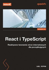 React i TypeScript. Reaktywne tworzenie - okładka książki