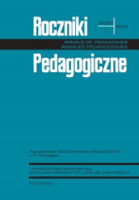 Roczniki Pedagogiczne nt 1 vol. - okładka książki