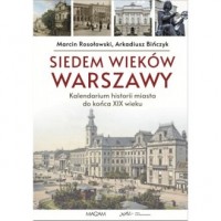 Siedem wieków Warszawy: kalendarium - okładka książki