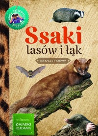 Ssaki lasów i łąk Młody Obserwator - okładka książki