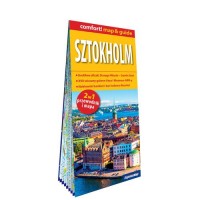 Sztokholm laminowany map&guide - okładka książki