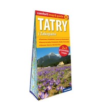 Tatry i Zakopane laminowany map&guide - okładka książki