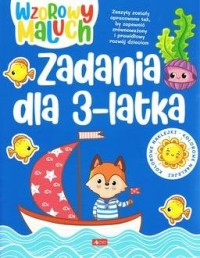 Wzorowy maluch. Zadania 3-latka - okładka książki