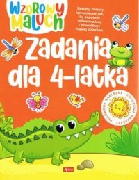 Wzorowy maluch. Zadania 4-latka - okładka książki