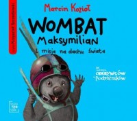 Wombat Maksymilian i misja na dachu - pudełko audiobooku