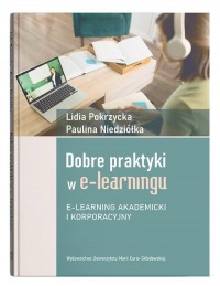 Dobre praktyki w e-learningu. E-learning - okładka podręcznika