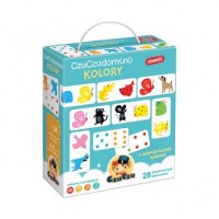 Gra Domino CzuCzu Kolory 2+ - zdjęcie zabawki, gry