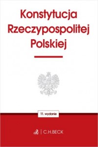 Konstytucja Rzeczypospolitej Polskiej - okładka książki